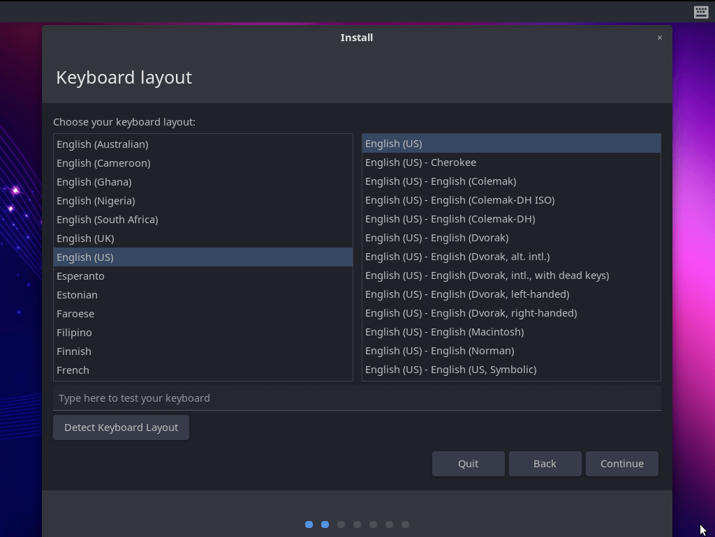 Ubuntu Budgie Keyboard